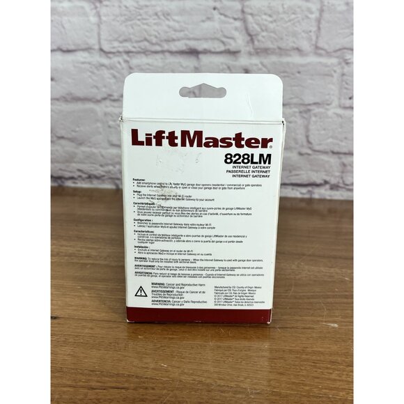 Liftmaster 828LM Internet Gateway Smartphone Control MyQ - Picture 3 of 10